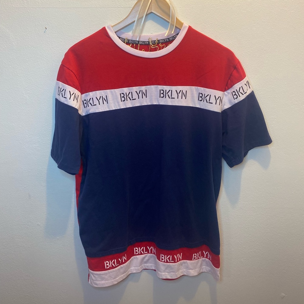 Brooklyn Laundry Red/White/Blue Short Sleeve Tee